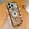 Подходит для чехла для телефона Iphone15, Алмаз для вспышки объектива, Apple 14promax, Градиентное перо, 13 Металлическая подставка, Жесткий чехол