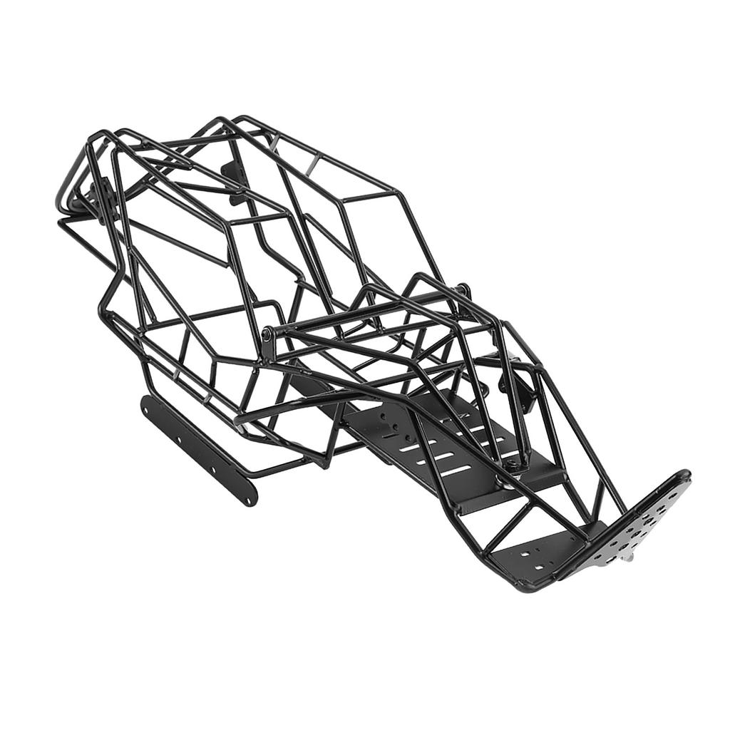 Black Metal Roll Cage Chassis Frame for Axial Wraith 90018 110 Scale RC Car