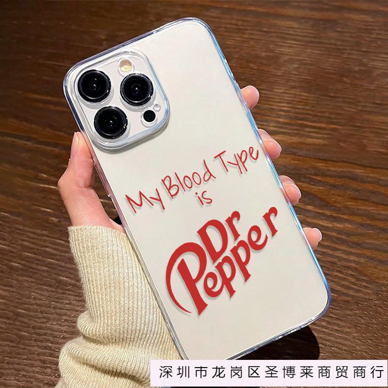 Английский взрыв относится к прозрачному чехлу для телефона iPhone11/12/13/14/15 Apple 16promax