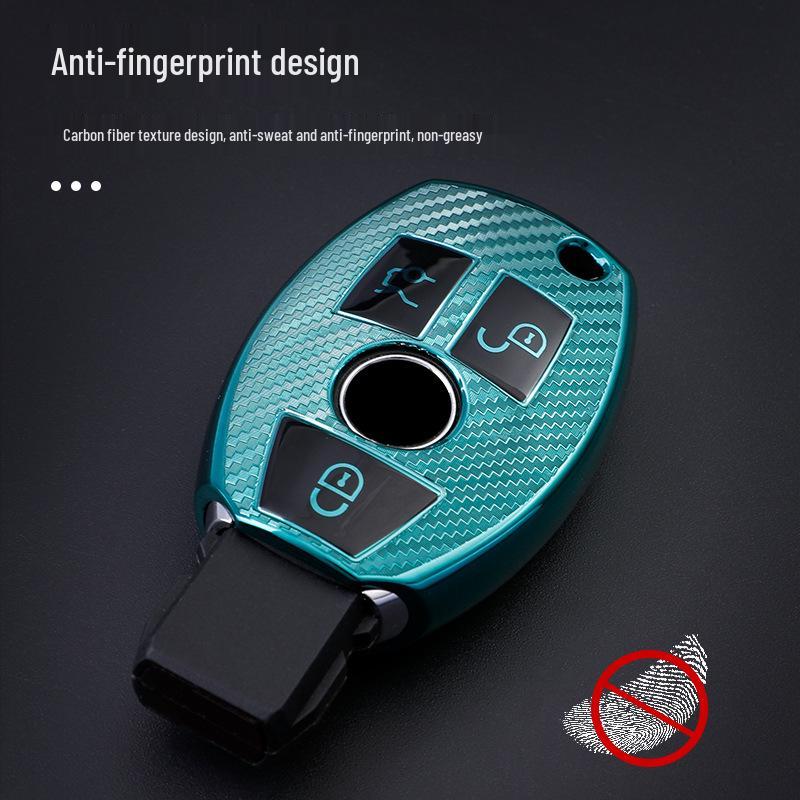 Чехол для ключа Mercedes-Benz для 18 моделей (C180, LC200, LC300, GLC, GLE, ML350)