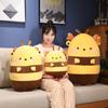 Yellow Delightful Bee Plush Toy For Creative Sleep And Stylish Decoration Sofa