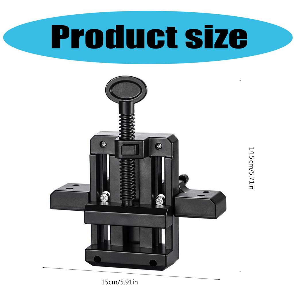 Легко устанавливаемый монтажный зажим для дверцы шкафа, зажим для рамы шкафа, бытовая скрытая дверь, монтажная опора из АБС-пластика, деревообработка