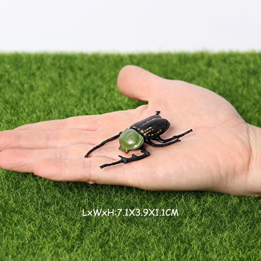 Insect Toy Miniature Insects Figures Animal Figurines Beetle Bee Spider Models Action Figure Plastic Animals Toys for Children