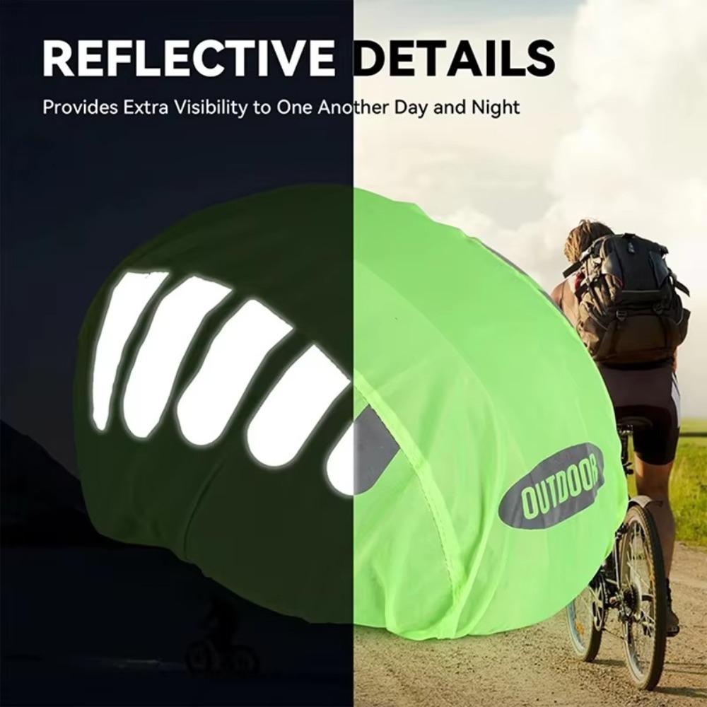 Водонепроницаемый чехол для шлема для верховой езды, ветрозащитный чехол для велосипедного шлема, защитный чехол для шлема универсальный