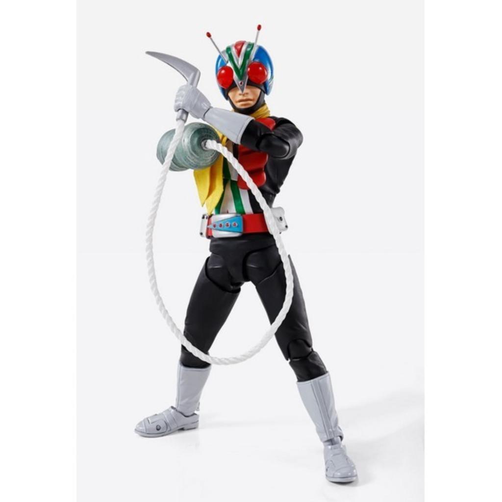 Kamen Rider V3 Riderman 145 мм окрашенная подвижная фигурка SHFiguarts приблизительно. ABS&PVC SHFiguarts