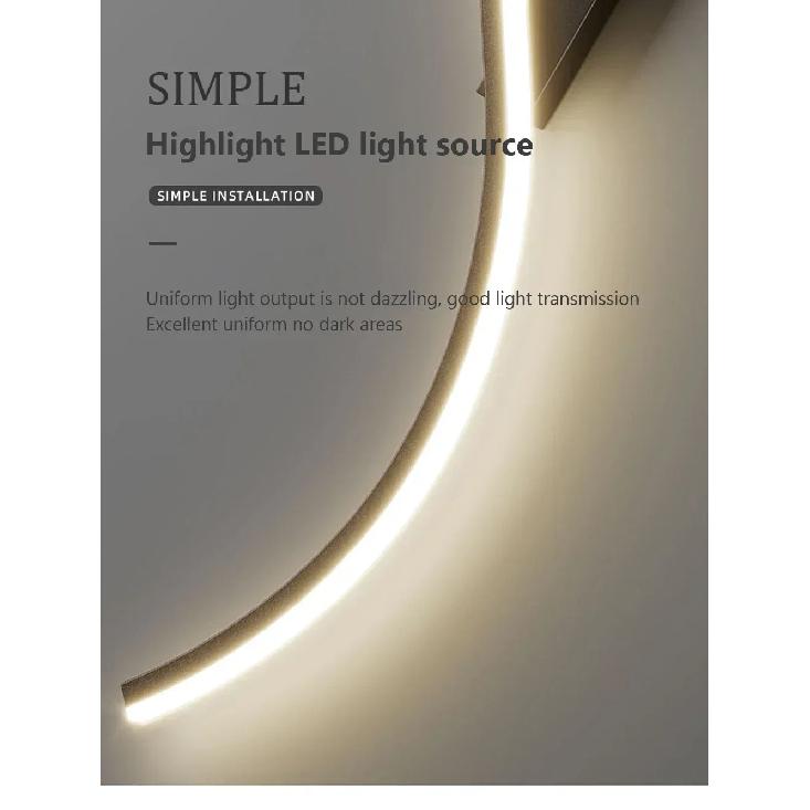 DAMIASMIL Modern LED Wall Lamp for Bedroom Bedside Wall Lights Home Living Room Decoration Interior Wall Sconce Fixture Luster