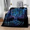 3D Tree of Life printed blanket Flannel Warm blankets Soft and comfortable blanket bed linings cubre cama Birthday Gift