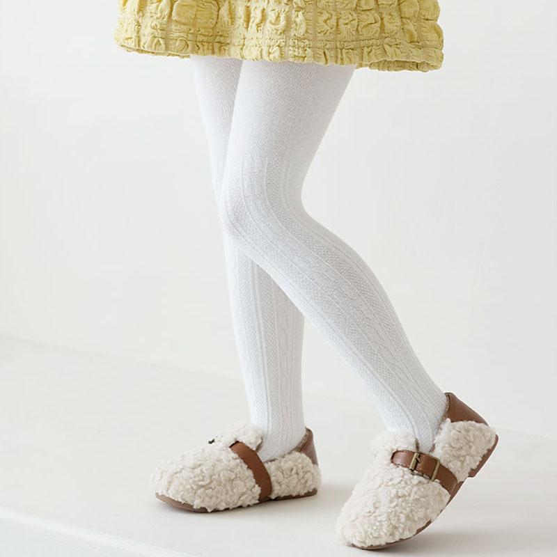 Детские колготки, однотонные носки для девочек, детские чулки, леггинсы