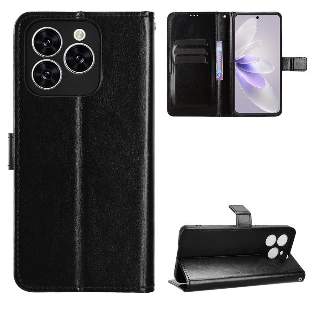 Чехол-книжка для Cubot Note 60 Кожаный чехол [Flip Vintage Leather] Ударопрочный Прочный Ретро Чехол для телефона