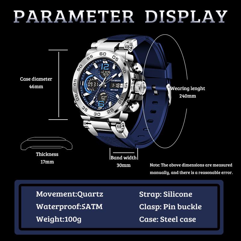 LIGE новые модные мужские часы 50 м водонепроницаемые светящиеся спортивные кварцевые часы автоматические наручные часы с датой и временем