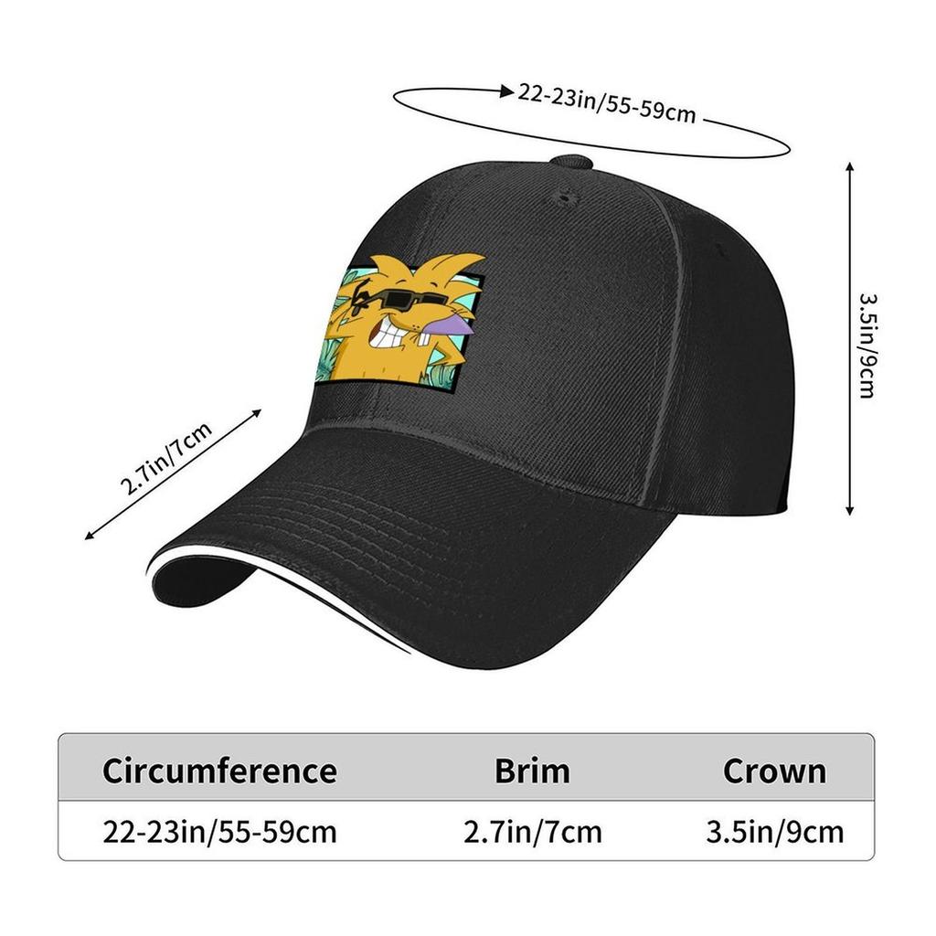 THE ANGRY BEAVERS Baseball Cap Anime Luxury Man Hat Big Size Hat Derby Hat GirlS Hats Mens