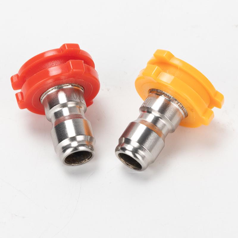 Насадка для мойки высокого давления с быстросъемным соединением 1/4, веерная, аксессуар для мойки автомобиля