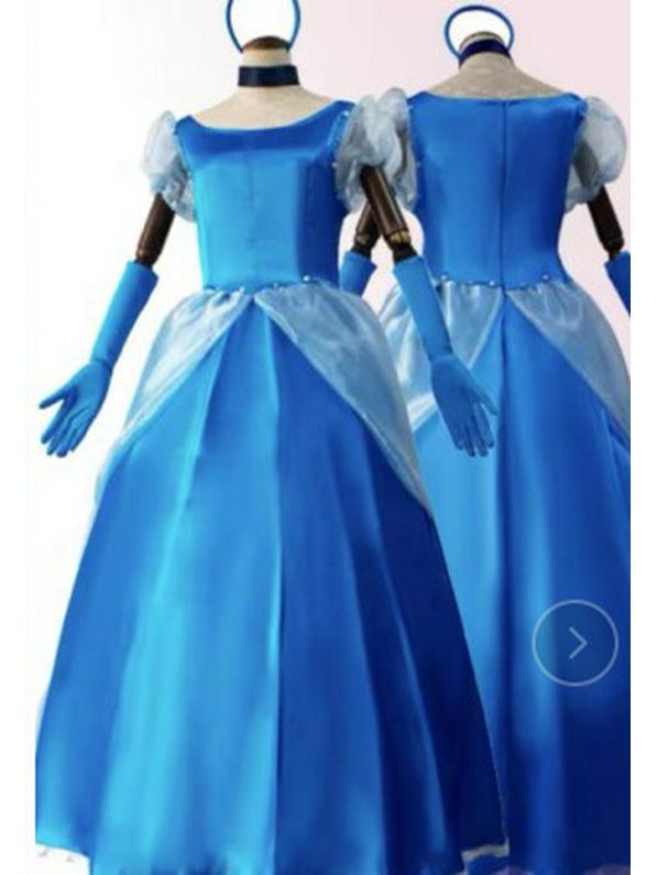 «Взрослый костюм принцессы из сказки — Золушка, Спящая красавица, Рапунцель в стиле платья для Хэллоуина или сценического представления»