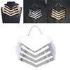 Fashionable V Shaped Hollow Design Women Metal Necklace Collar Choker For Fashion Enthusiasts