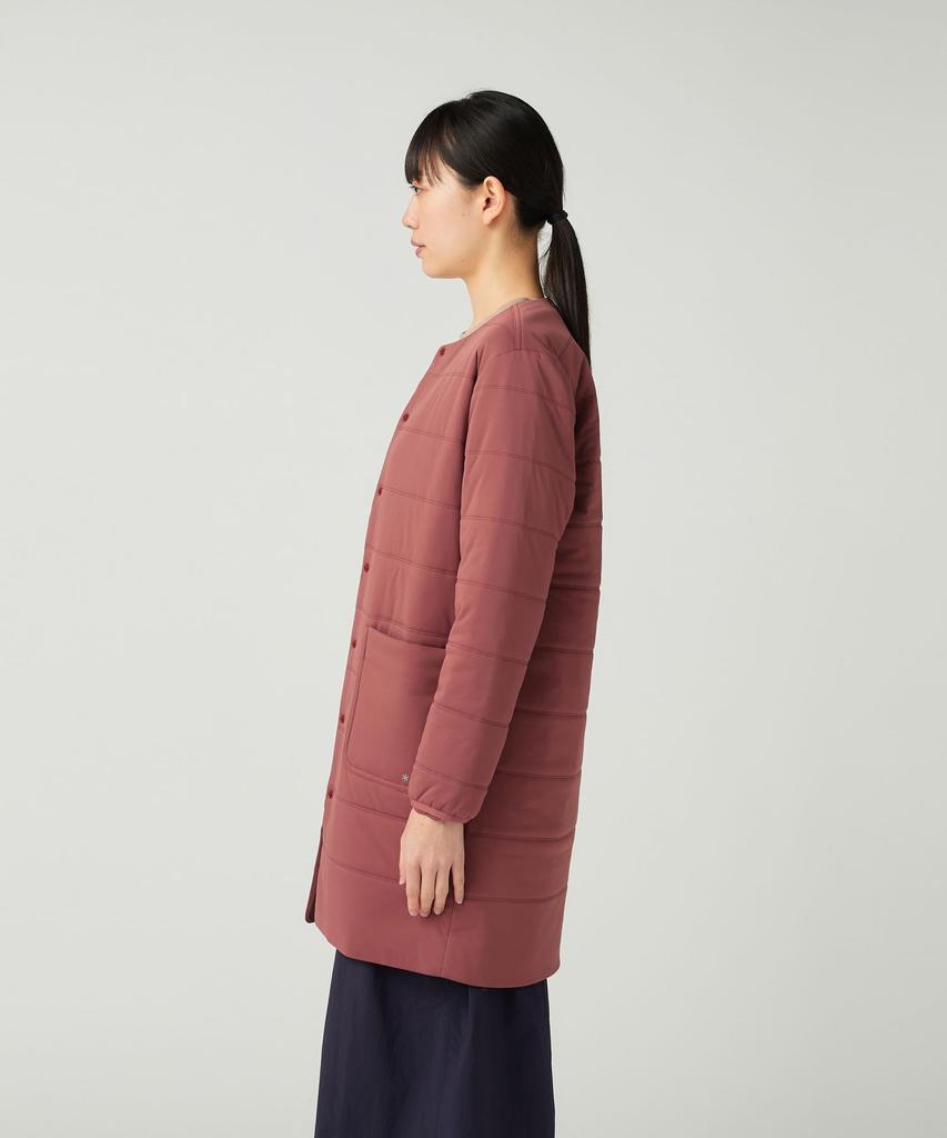 Snow Peak Flexible Insulated Long Cardigan Light Size SW-25AW001 (Women's Cardigan, Brown, 3)
