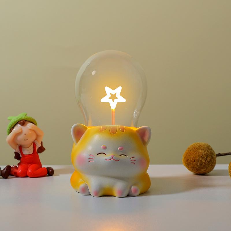 Креативная детская USB-лампочка Ночник - Забавная настольная украшение для спальни и подарок на день рождения