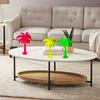 1PC Palm Tree Boho Vibrant Sculptural Decor Modern Acrylic Minimalist Decorative Space Neon Multicolour