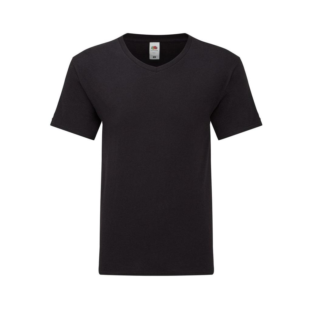 Fruit of the Loom Mens Iconic 150 V Neck T-Shirt