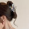 Женская заколка для волос Цветочная форма цветка Задняя часть головы Коготь для волос Украшение для волос Конский хвост Инструмент для укладки волос