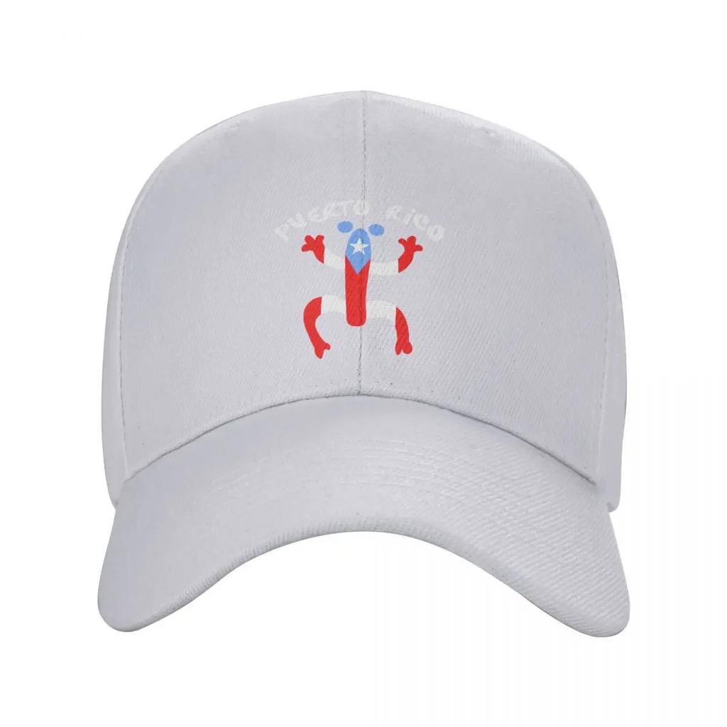 Personalized Puerto Rico Taino Coqui Boricua Flag Baseball Cap Sports Unisex Womens Adjustable Dad Hat Summer Snapback Hats