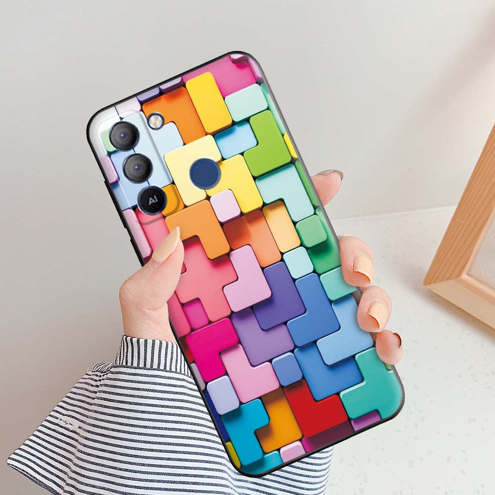 Чехол для Tecno Pop 5 LTE Чехол для Tecno Pop 5 LTE ТПУ Крутые Мраморные Чехлы Для Tecno Pop 5 LTE Защитная Силиконовая Задняя Крышка Корпус