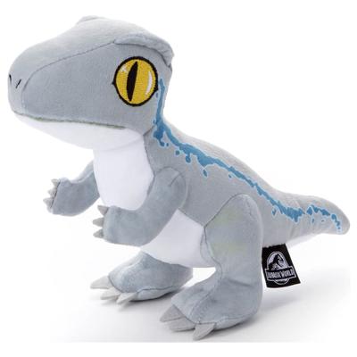 Мягкая игрушка Велоцираптор Jurassic World Ширина 18 см (синий) ок.