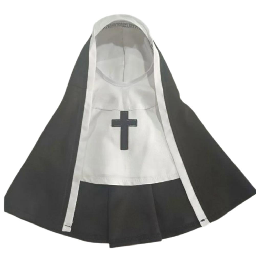 Soft Pet Nun Cloak Cat Puppy Cat Cosplay Costume Sets  Pet Supplies Clothing