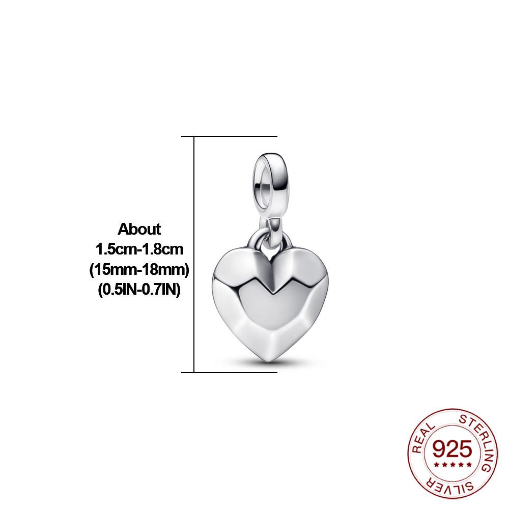 Новый настоящий S925 стерлингового серебра Me Шарм Единорог звезда обруч из бисера подходит оригинальные браслеты Me женские украшения в форме сердца для подарка