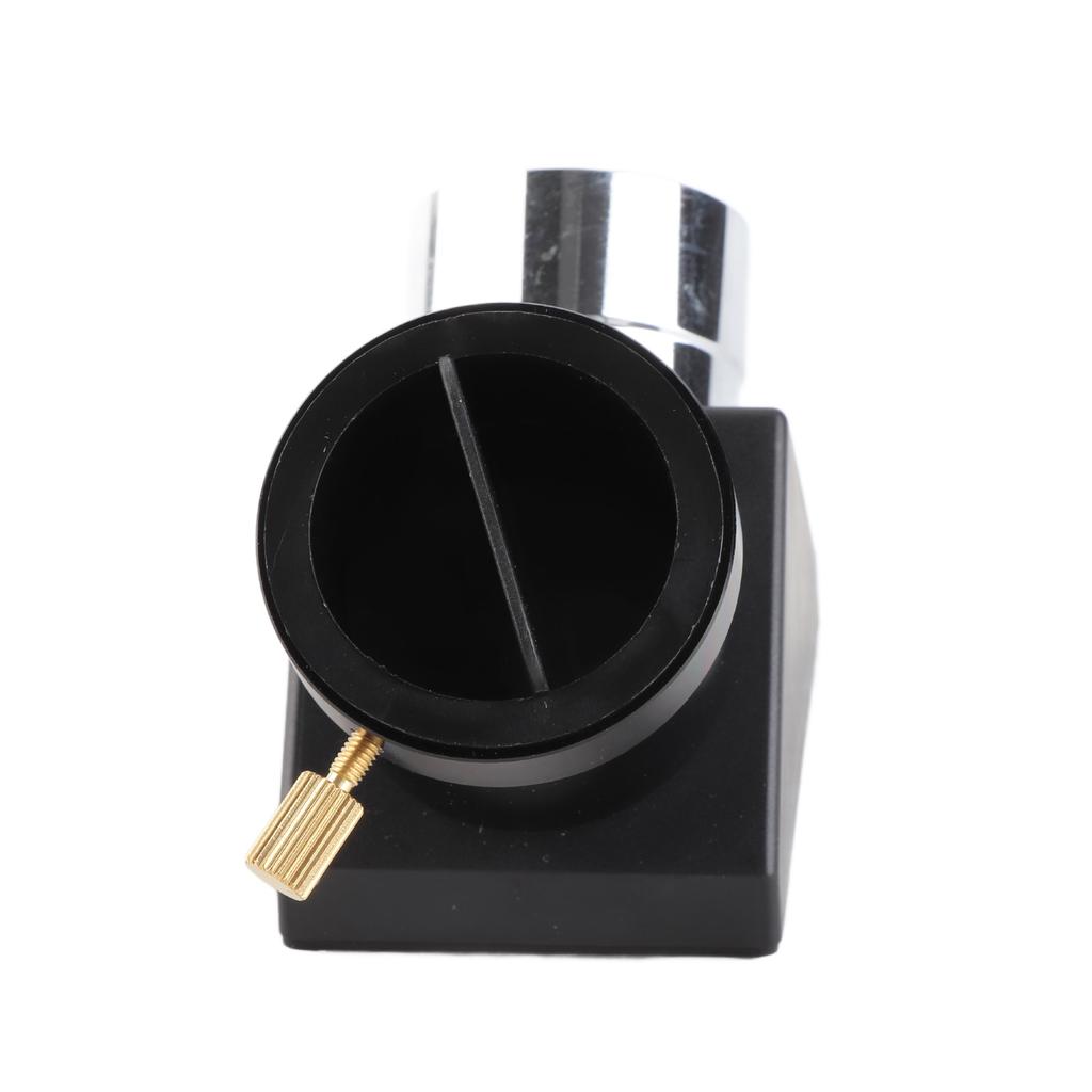 Astronomical Telescope Eyepiece Prism 90 Degree Lens 1.25IN Diagonal Mirror Prism for Refractor Cassegrain Telescope