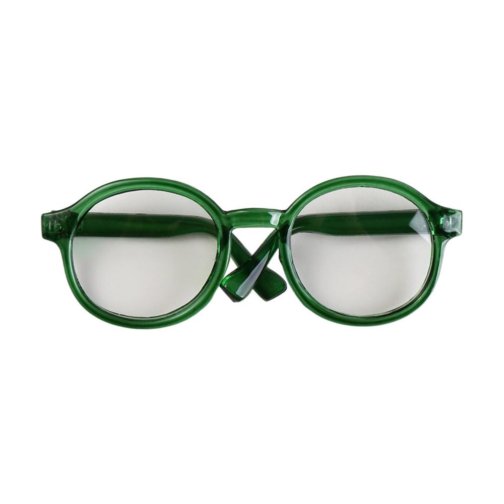 1.1cm 9cm Transparent Plastic Glasses For 1/1 1/1 1/1 BJD Blyth Doll Labubu Plush Toy EXO Doll Sunglasses DIY Accessories