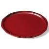 Lacquerware Made In Japan J-kitchens Plate, Wooden, Hand-painted, PID-530926,