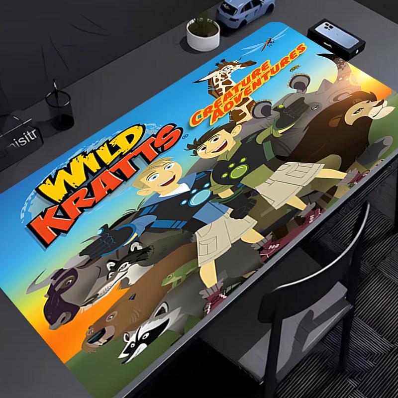 Wild Kratts Mouse Pad - Non-Slip Rubber Base, Smooth Surface for Work,Gaming,Office,And Home Use, Desk Mouse Pad