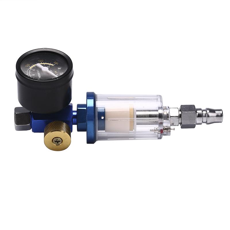 Комплект пистолета-распылителя Манометр воздушного регулятора и линейный фильтр сепаратора воздушно-масляной воды