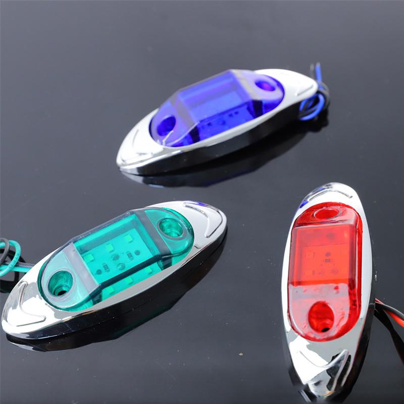 1 шт. 12 В 24 В авто 6 светодиодных сигнальных фонарей боковые габаритные огни прицепа грузовика сигнальная лампа многофункциональная водонепроницаемая ширина света