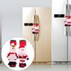 2-Pack Festive Refrigerator Handle Covers | Holiday Kitchen Appliance Decor | Easy-Install Christmas Fridge Accessories