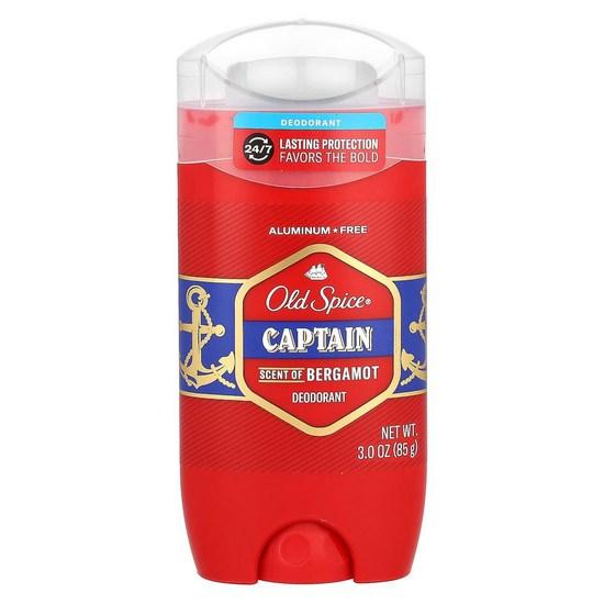 Дезодорант Old Spice с ароматом капитана бергамота, 1 упаковка, 85 г