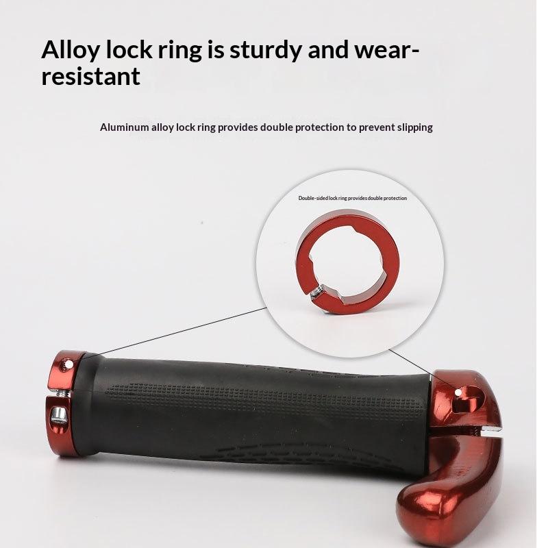 Comfortable Mountain Bike Handlebar Grips with Non Slip for Safe Cycling 1Pair