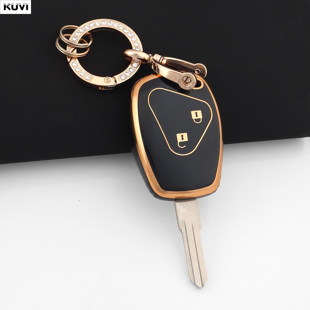 Модный чехол-брелок из ТПУ для автомобильного ключа Renault Trafic Clio Duster Logan Dacia Sandero Для Nissan Terrano Almera Держатель Брелок