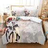 The Testament of Sister New Devil Bedding Set Cartoon Anime Three-piece Set Adult Kid Bedroom Duvetcover Sets 3D Bikini Girl Bed