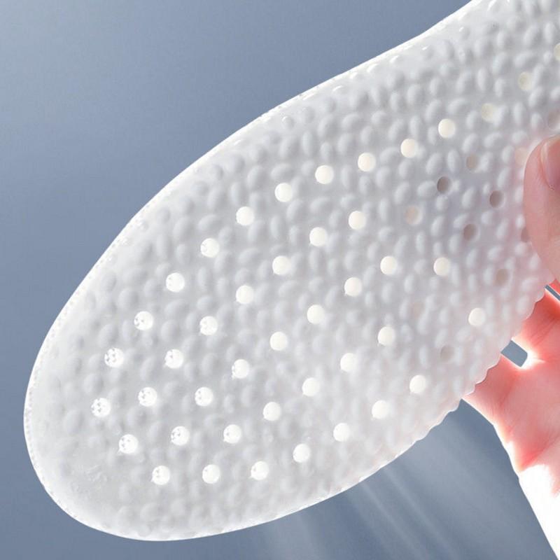 Амортизирующие спортивные стельки для обуви, подошва, подушка для бега, дышащие дезодорирующие мягкие утолщенные стельки из искусственной кожи, подушечки для обуви