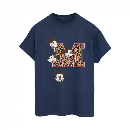 Mickey Mouse Womens/Ladies M Faces Cotton Boyfriend T-Shirt