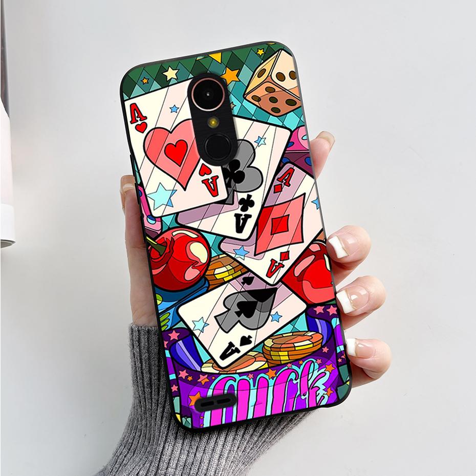 Case For LG K10 2017 X400 M250N /K20 Plus 5.3" Stylish Pattern Silicone Soft Phone Back Cover For LG K10 2017 Cases Bumper Coque