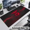 Custom Name Text Mouse Pad Benfica FC Personalized Desk Pad For Work And Gaming