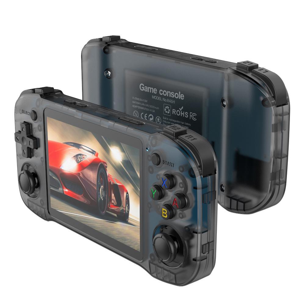 R46H Портативная 4.5\" HD IPS Ретро Игровая Консоль на Linux