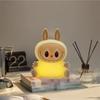 Labufufu Night Light,Glowing Anime Bedside Lamp, Kids Room Decor Mood Lighting Children's Gift Portable Table Bedside Lamp