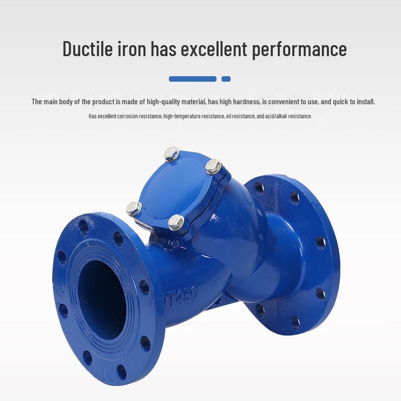 Maidian GL41H-16 Ductile Iron Y-Type Flange Filter Valve