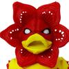 Фигурка утки Коллекционная 3D-печатная Цветочная статуэтка утки Маленькое настольное украшение для дома Офиса Полки Стола Декор