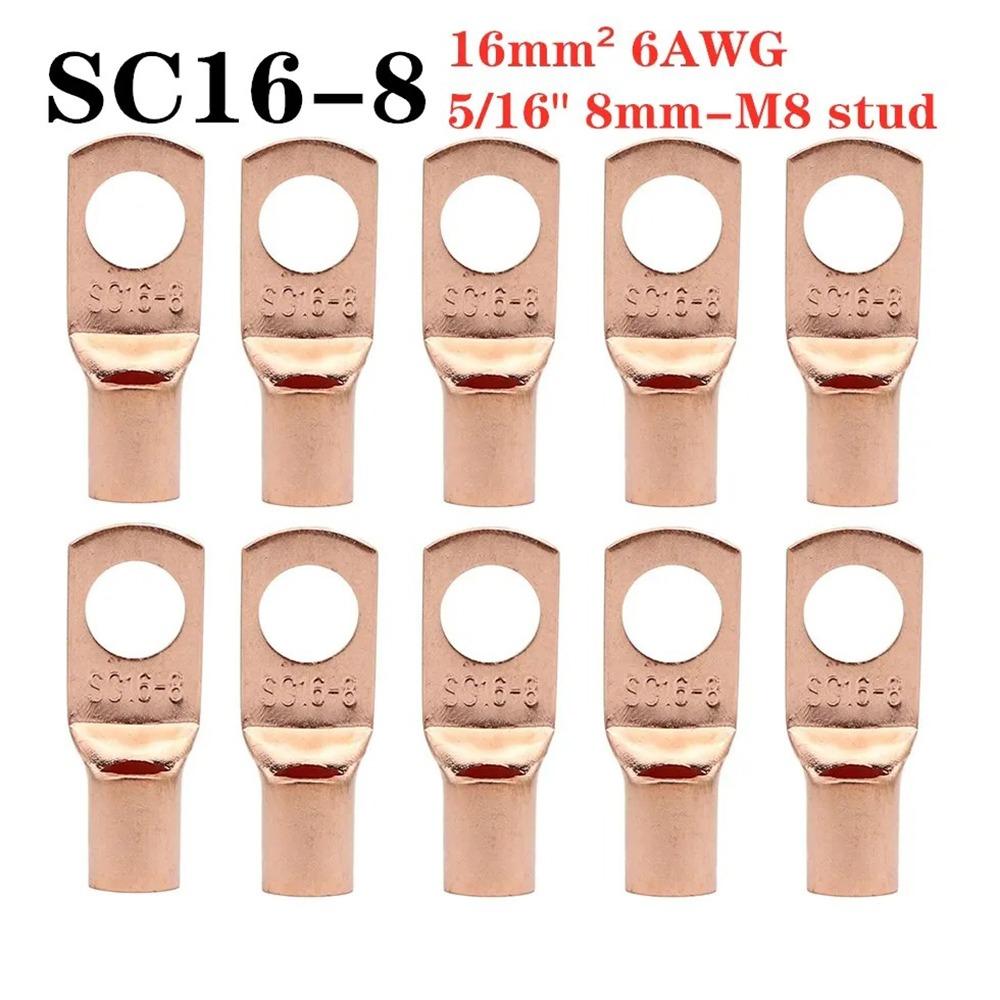 Проводной соединитель Медный Медный Клеммный Неизолированный Маленький Клеммная колодка Кабельный наконечник Кабель