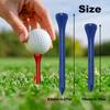 100 Pcs Golf Tees Reduce Friction Side Spin Wooden Golf Tees Golf Accessory To Improve Distance And Accuracy
