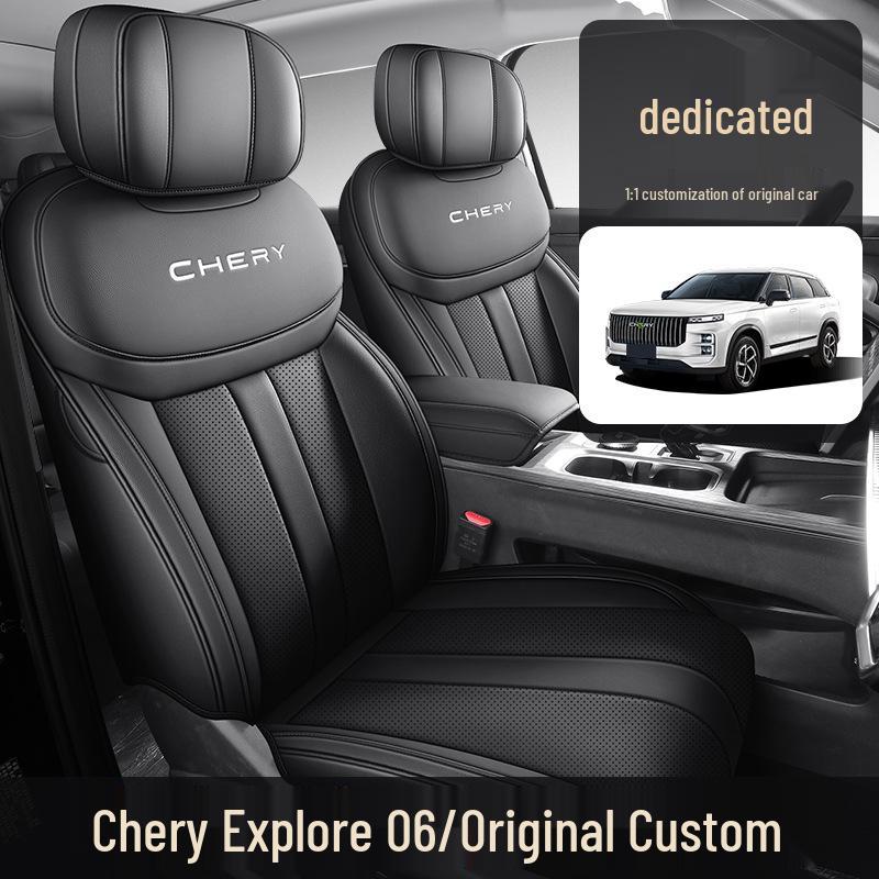 Универсальная полностью кожаная подушка на сиденье автомобиля для 2006 Explore, пятиместная, всесезонная - новая модель